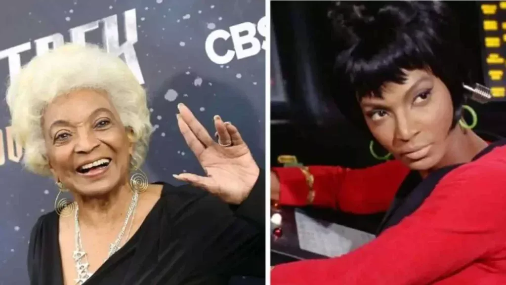 Lt. Uhura of Star Trek Nichelle Nichols